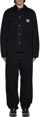 カーハート WIP ストレートカット ミッドライズ ブラックデニムジーンズ I0314973-289-01 Details for カーハート WIP ストレートカット ミッドライズ ブラックデニムジーンズ I0314973-289-01