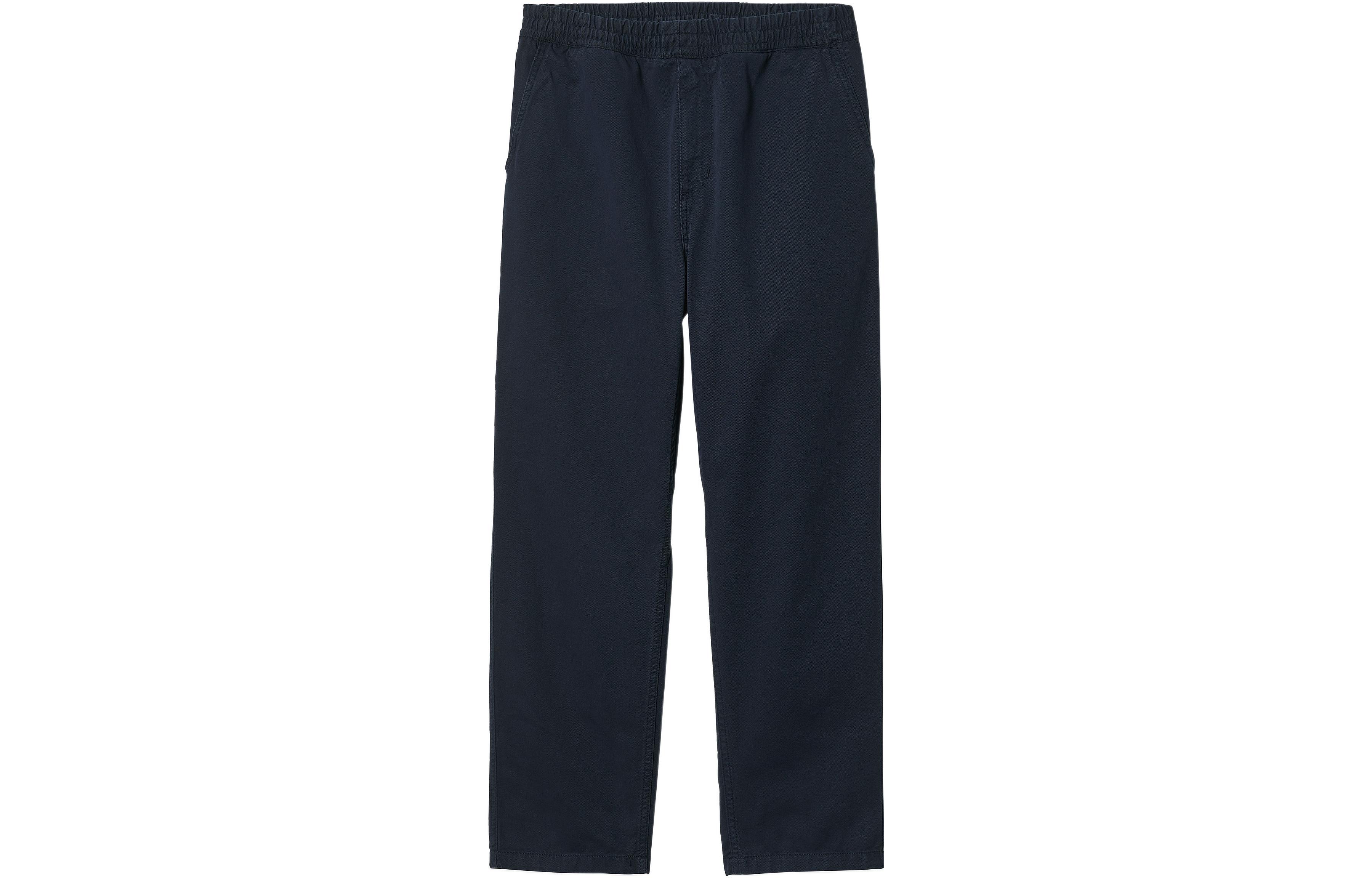 Carhartt WIP  Straight-Leg Casual Pants Navy Blue I029919-0NY-GD