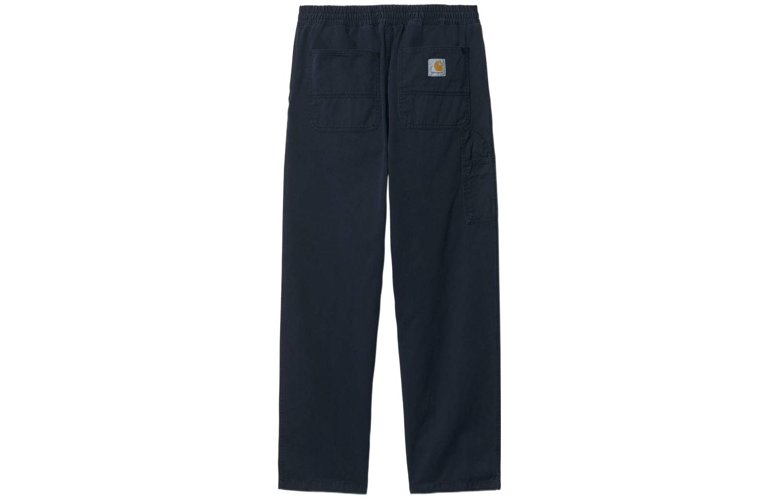 Lookbook Carhartt WIP Seluar Santai Kaki Lurus Biru Navy I029919-0NY-GD