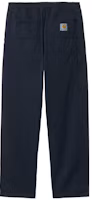 Lookbook Carhartt WIP Pantalones Casuales Pierna Recta Azul Marino I029919-0NY-GD