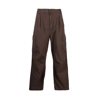 Carhartt WIP Straight Fit Work Pants Brown Casual Trousers I031218