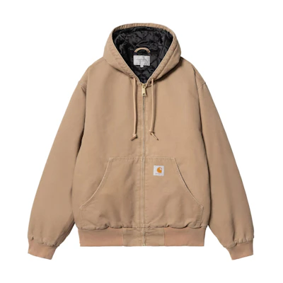 Carhartt WIP Active FW24 OG Loose Fit Winter Jacket Khaki Unisex Hoodie. I027360-2FS-3K