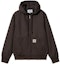 Buy Chaqueta con capucha Carhartt WIP Active Full-Zip Marrón Humo. I032939-47-01
