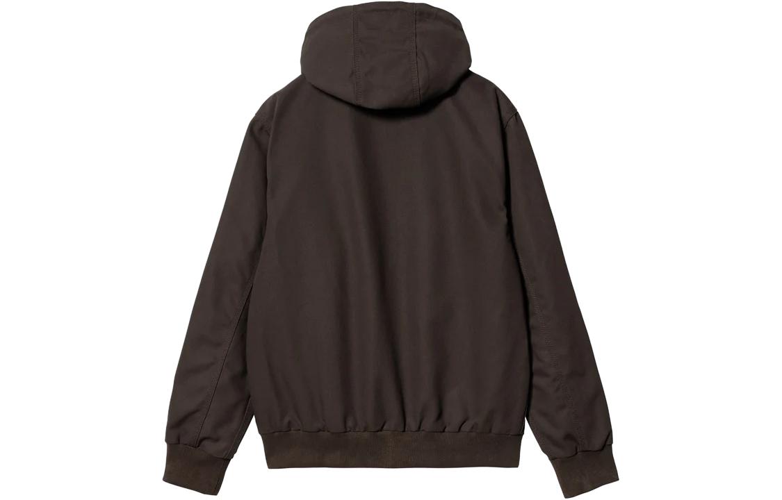 Lookbook Chaqueta con capucha Carhartt WIP Active Full-Zip Marrón Humo. I032939-47-01