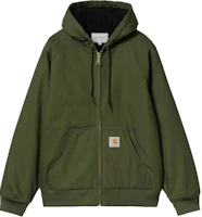 Order Carhartt WIP 綠色男女連帽外套 帶袋鼠口袋 I023083-2BR-01