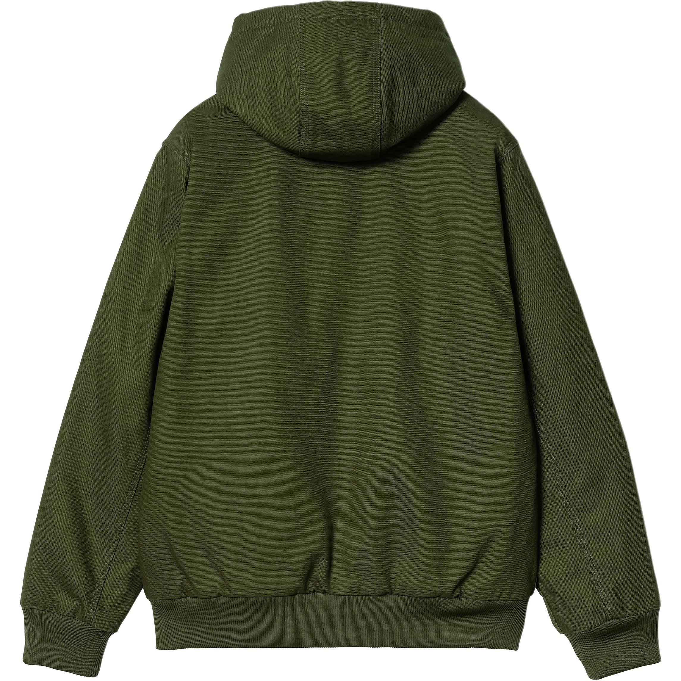 Carhartt WIP Active Hoodie Jacket Green Unisex with Kangaroo Pocket I023083-2BR-01 圖 3
