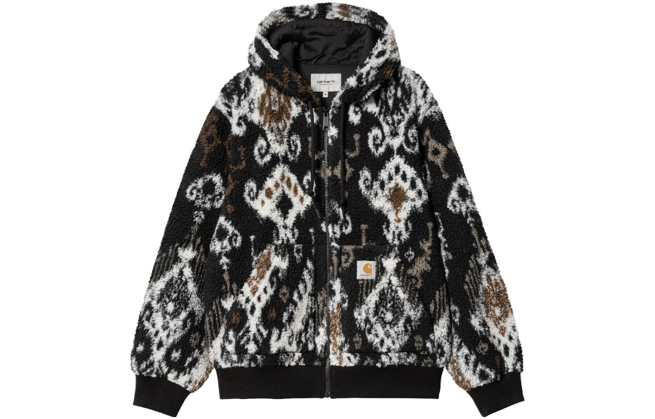 Carhartt WIP Active Liner Seasonal Jacquard Fleece Hooded Jacket I032301-1SZ-XX