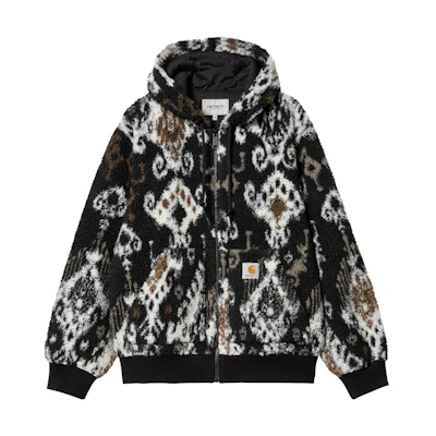 Carhartt WIP Active Liner Seasonal Jacquard Fleece Hooded Jacket I032301-1SZ-XX
