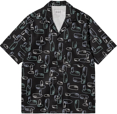 Carhartt WIP All-Over Print Shirt Black I031661-1JR-XX Buy Carhartt WIP All-Over Print Shirt Black I031661-1JR-XX