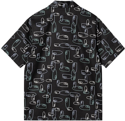 Carhartt WIP All-Over Print Shirt Black I031661-1JR-XX Lookbook Carhartt WIP All-Over Print Shirt Black I031661-1JR-XX