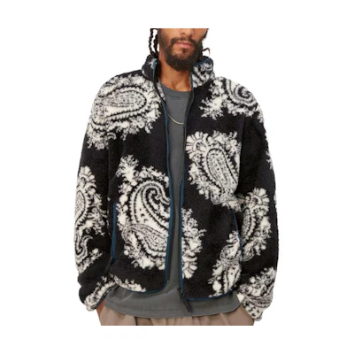 Carhartt WIP All-Over Print Zip-Up Jacket Black () I032321-1UG-XX