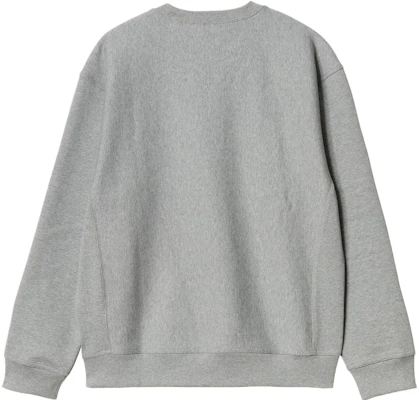 Carhartt WIP 美式灰色刺绣标志圆领卫衣 I025475-V6-XX Lookbook Carhartt WIP 美式灰色刺绣标志圆领卫衣 I025475-V6-XX