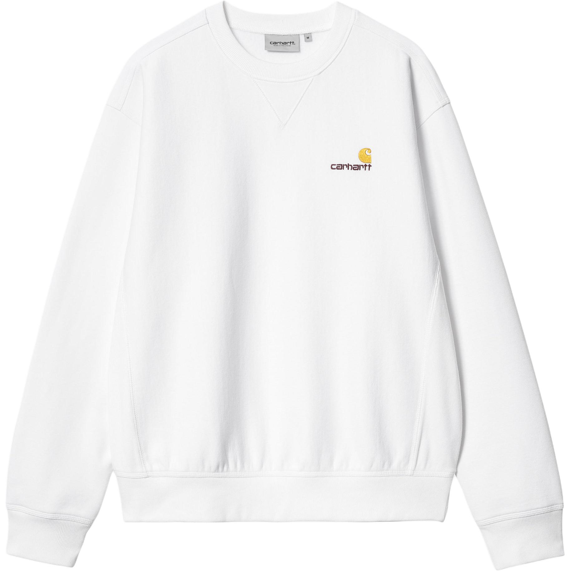 Order Carhartt WIP 美式刺绣Logo宽松休闲圆领卫衣 I025475-02-XX