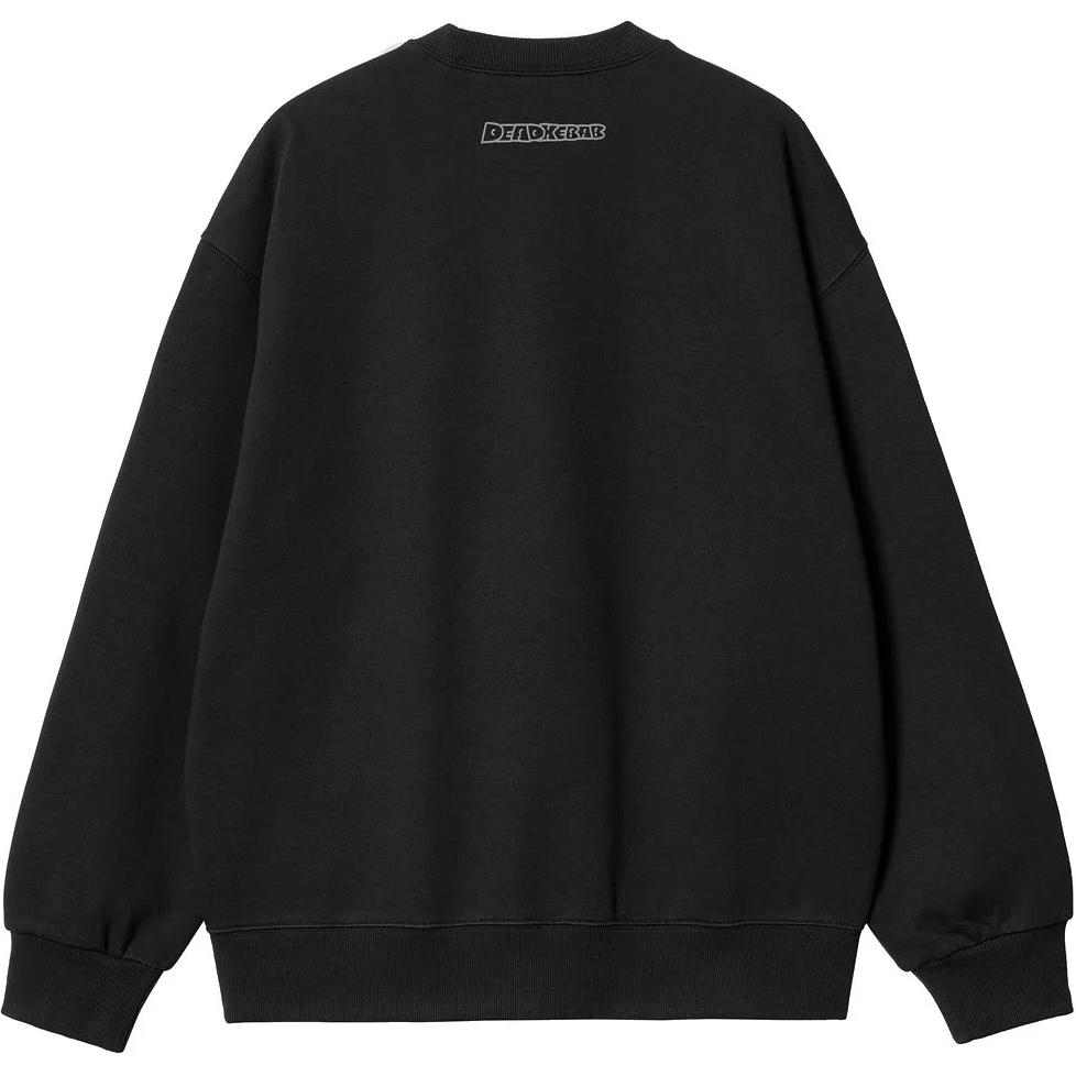 Lookbook Sudadera Negra Carhartt WIP Animal Print de Manga Larga Crewneck. I03245-489-XX