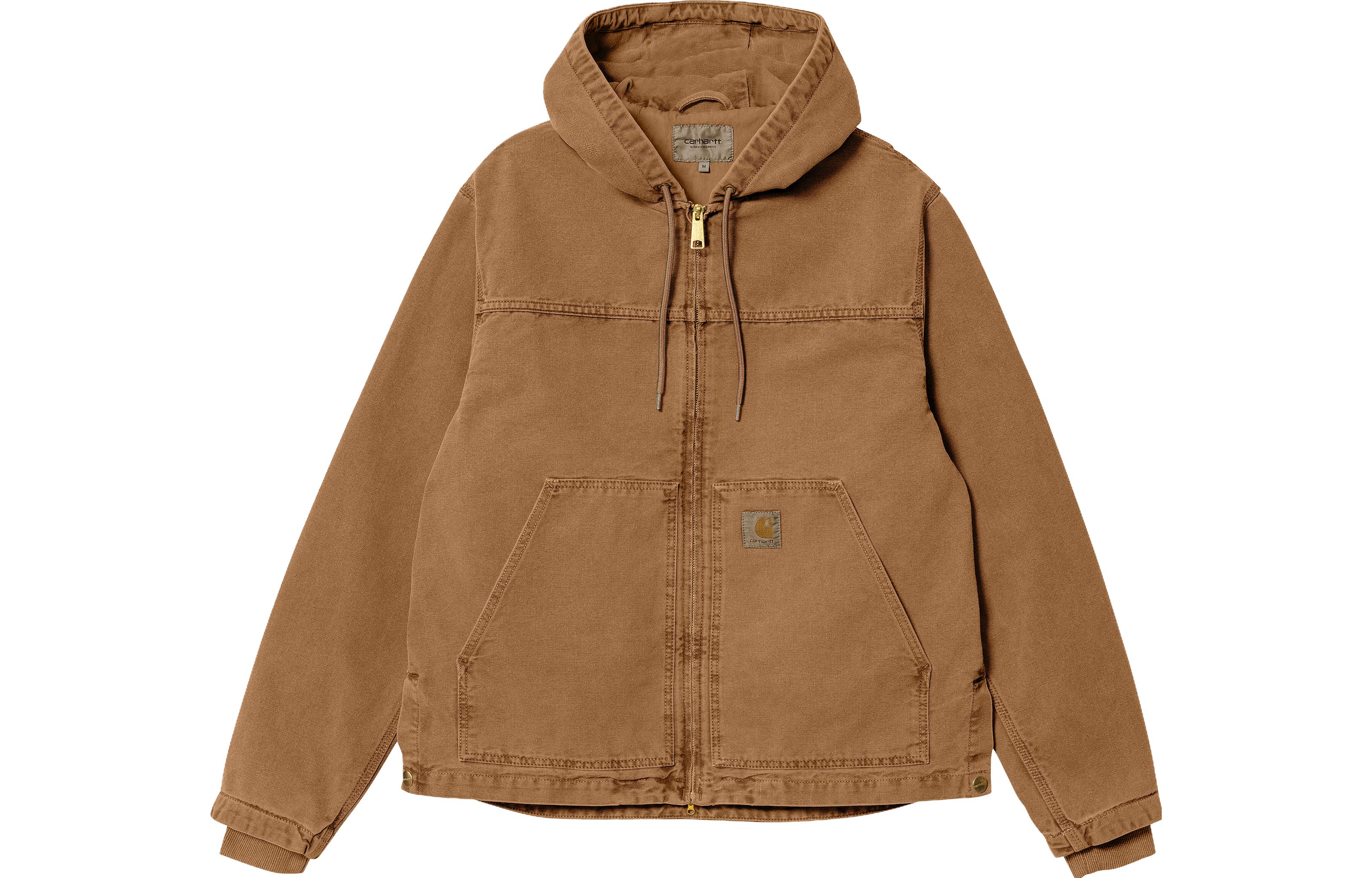 Carhartt WIP Arling Jacket  Brown Full-Zip Hoodie Jacket. I031389-1CN-FH 圖 2