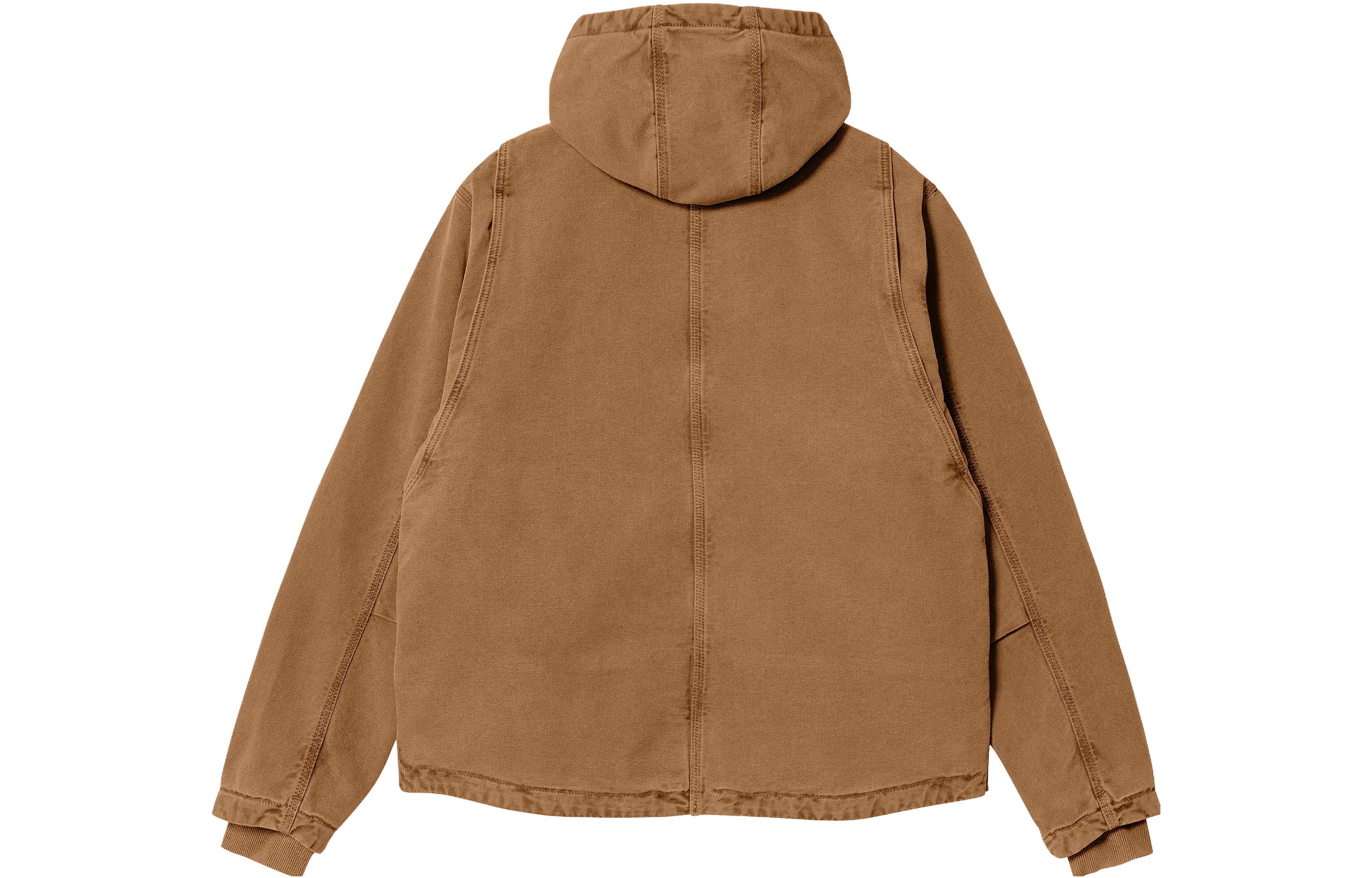 Carhartt WIP Arling Jacket  Brown Full-Zip Hoodie Jacket. I031389-1CN-FH 圖 3