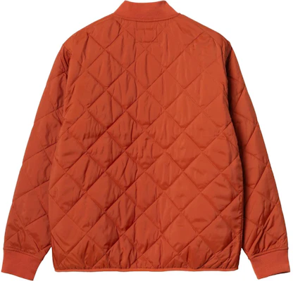 Carhartt WIP Barrow Liner Brick Baseball Collar Jacket I029461-84-XX Lookbook Carhartt WIP Barrow Liner Brick Baseball Collar Jacket I029461-84-XX