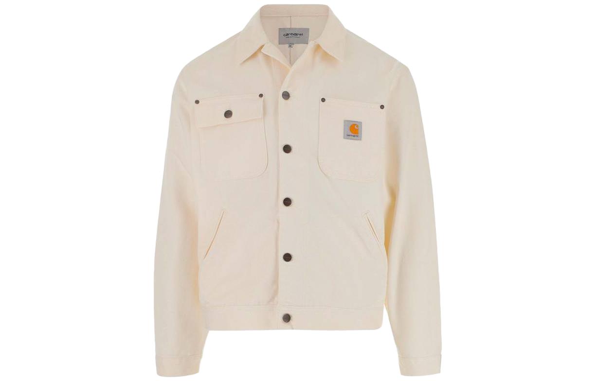 Carhartt WIP Beige Single-Breasted Multi-Pocket Jacket I0319250202
