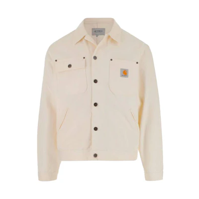 Carhartt WIP Beige Single-Breasted Multi-Pocket Jacket I0319250202