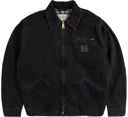 칼하트 WIP 블랙 데님 재킷 지퍼 포켓 포함 I031391-10 Buy 칼하트 WIP 블랙 데님 재킷 지퍼 포켓 포함 I031391-10