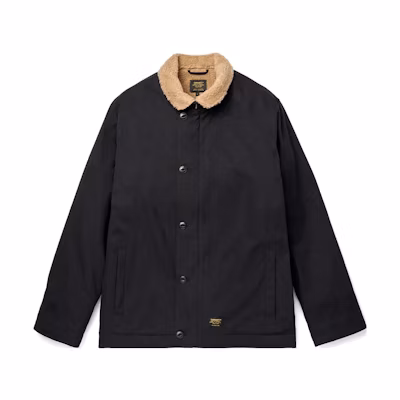Carhartt WIP Black Fleece Collar Logo Patch Jacket A222018-89-XX