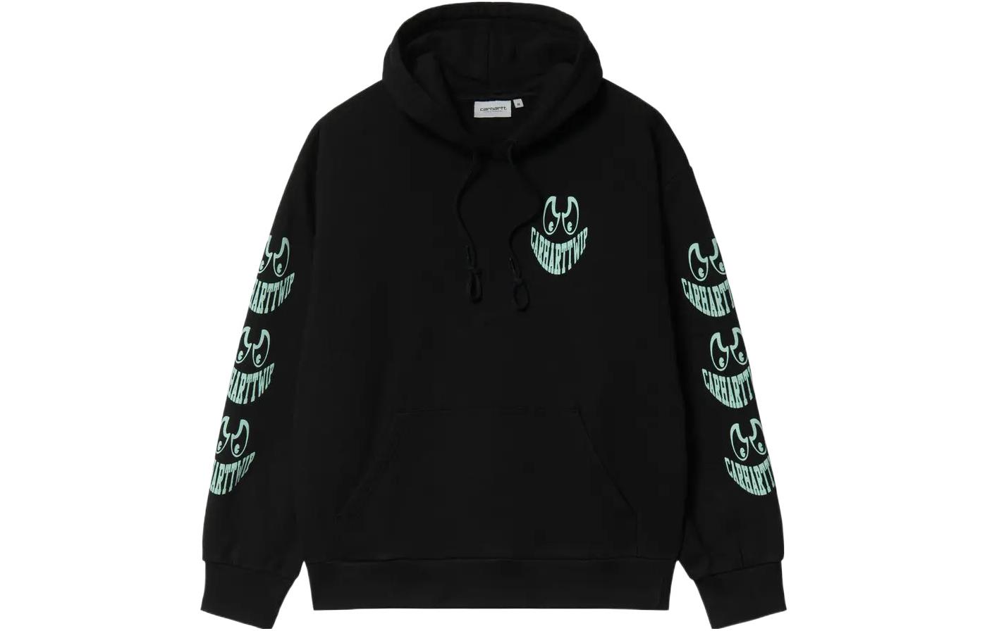 Carhartt WIP Black Graphic Print Hoodie I030148-0U6-XX