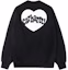 Buy Sudadera Gráfica Carhartt WIP Negra con Logo de Corazón Bordado CHXSWA242023N-BKX