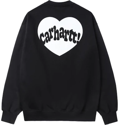 Sudadera Gráfica Carhartt WIP Negra con Logo de Corazón Bordado CHXSWA242023N-BKX Order Sudadera Gráfica Carhartt WIP Negra con Logo de Corazón Bordado CHXSWA242023N-BKX