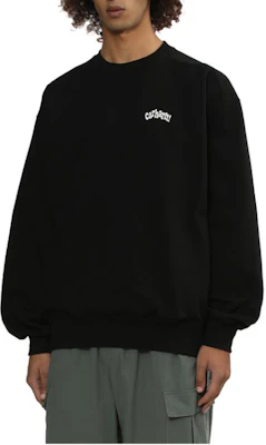 Sudadera Gráfica Carhartt WIP Negra con Logo de Corazón Bordado CHXSWA242023N-BKX Shop Sudadera Gráfica Carhartt WIP Negra con Logo de Corazón Bordado CHXSWA242023N-BKX