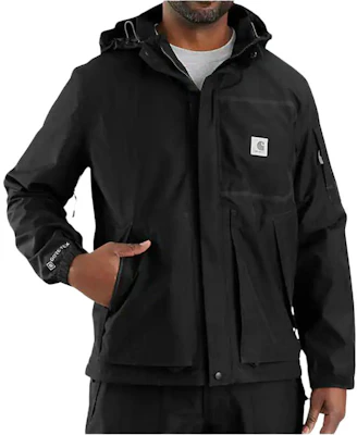 Chaqueta Sudadera Negra Carhartt WIP con Logo Bordado y Bolsillos Laterales. 104725 Buy Chaqueta Sudadera Negra Carhartt WIP con Logo Bordado y Bolsillos Laterales. 104725
