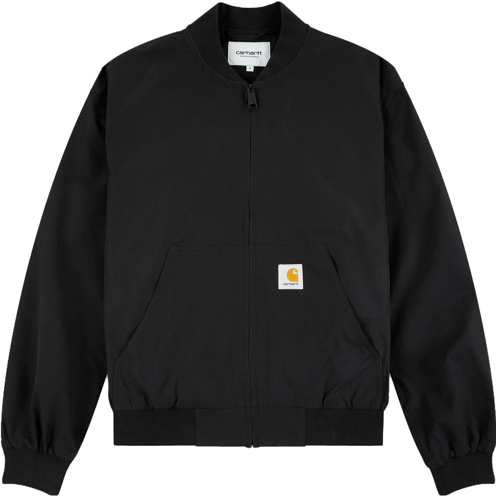 carhartt-wip-black-logo-print-v-neck-zip-long-sleeve-bomber-jacket-i032150-89-xx