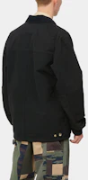 Details for Carhartt WIP 黑色Logo工裝休閒襯衫外套 I030439-89-GD