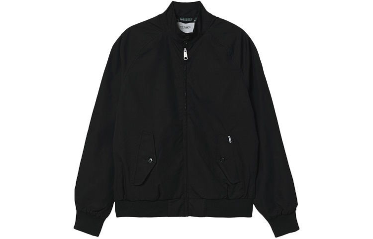 Carhartt WIP Black Long-Sleeve Stand Collar Jacket I028779-89-00