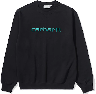 칼하트 WIP 블랙 로고 긴팔 스웻셔츠 CHXSWA191061G-BKX Buy 칼하트 WIP 블랙 로고 긴팔 스웻셔츠 CHXSWA191061G-BKX