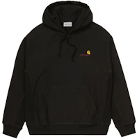 Order Carhartt WIP 黑色寬鬆連帽衫 刺繡Logo I028279-89-XX