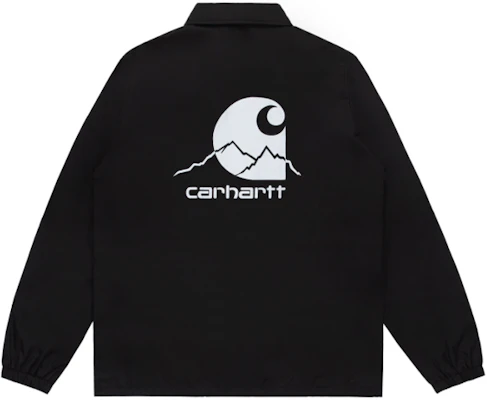 Carhartt WIP 黑色寬鬆版Logo教練夾克 211048G-BKX Buy Carhartt WIP 黑色寬鬆版Logo教練夾克 211048G-BKX