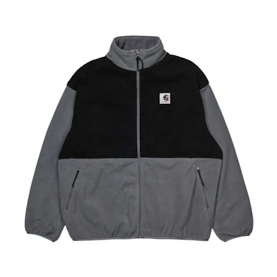 Carhartt WIP Black Minimalist Color-Block Stand Collar Jacket A202001-89-90