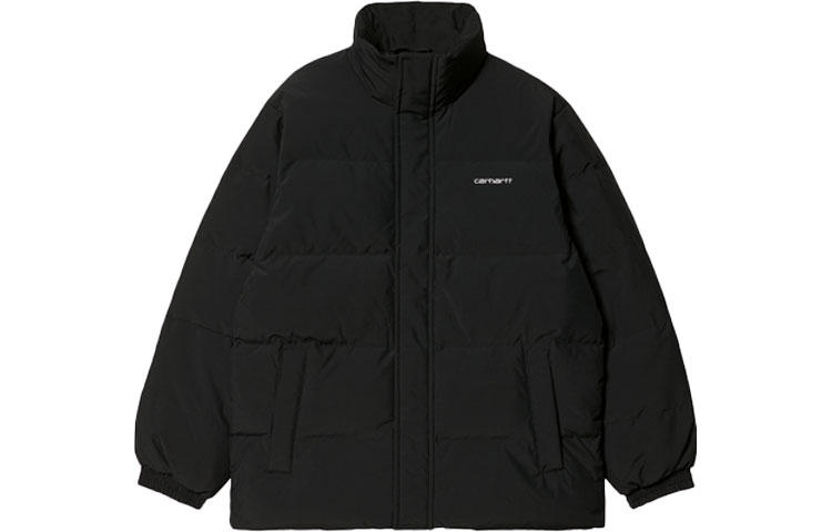 Order Carhartt WIP Jaket Puff Hitam Musim Sejuk Kalis Air. I029450-0D2-XX