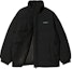 Shop Carhartt WIP Jaket Puff Hitam Musim Sejuk Kalis Air. I029450-0D2-XX