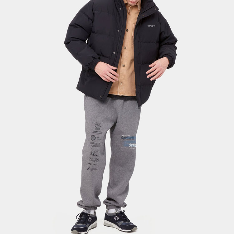 Purchase Carhartt WIP Jaket Puff Hitam Musim Sejuk Kalis Air. I029450-0D2-XX