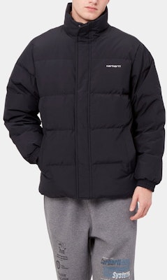 Carhartt WIP Jaket Puff Hitam Musim Sejuk Kalis Air. I029450-0D2-XX Details for Carhartt WIP Jaket Puff Hitam Musim Sejuk Kalis Air. I029450-0D2-XX