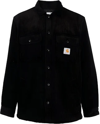 칼하트 WIP 블랙 싱글 브레스트 칼라 롱 슬리브 자켓 I02882-789-XX Buy 칼하트 WIP 블랙 싱글 브레스트 칼라 롱 슬리브 자켓 I02882-789-XX