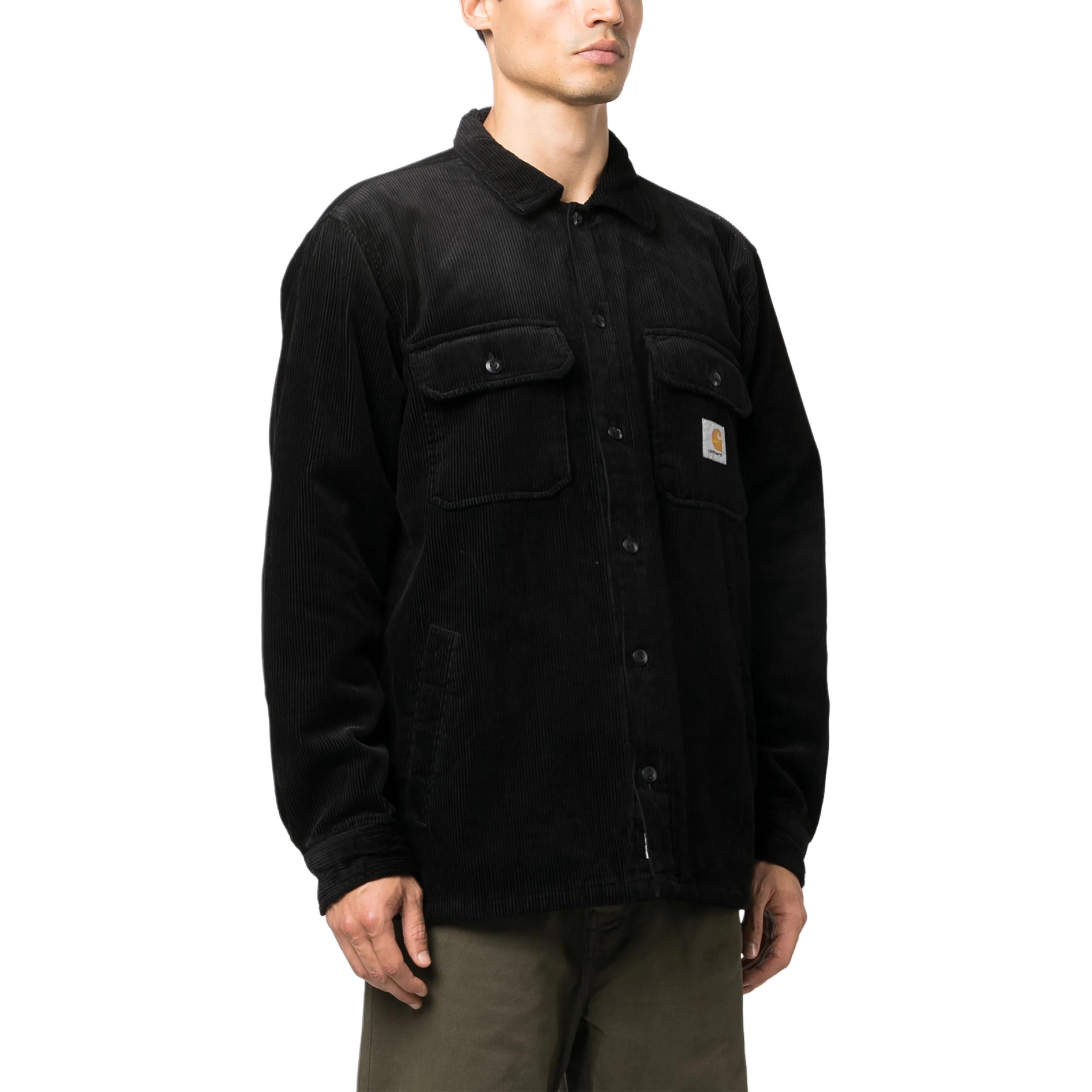 Purchase 칼하트 WIP 블랙 싱글 브레스트 칼라 롱 슬리브 자켓 I02882-789-XX