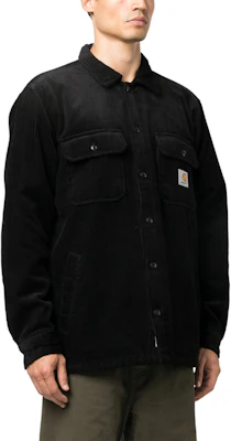 칼하트 WIP 블랙 싱글 브레스트 칼라 롱 슬리브 자켓 I02882-789-XX Purchase 칼하트 WIP 블랙 싱글 브레스트 칼라 롱 슬리브 자켓 I02882-789-XX