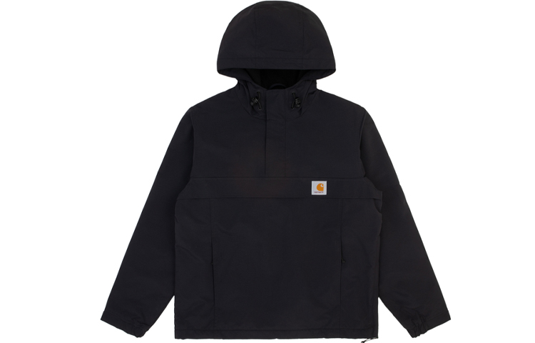 Carhartt WIP Black Softshell Waterproof Windproof Hooded Jacket CHXJKI028435F-BKX