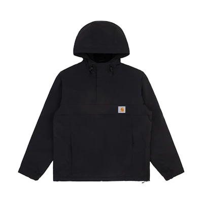 Carhartt WIP Black Softshell Waterproof Windproof Hooded Jacket CHXJKI028435F-BKX