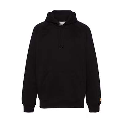Carhartt WIP Black Solid Pullover Hoodie Long Sleeve Fit I033661-00F-XX