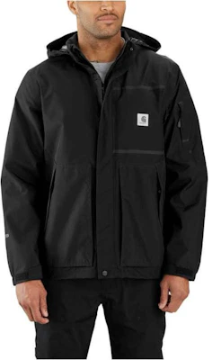 Carhartt WIP Chaqueta Negra Gore-Tex Impermeable con Capucha - Corte Relajado 106119 Order Carhartt WIP Chaqueta Negra Gore-Tex Impermeable con Capucha - Corte Relajado 106119