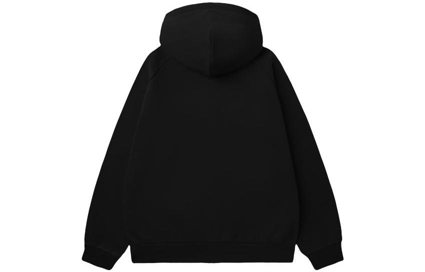 Carhartt WIP Black Zip-Up Raglan Hoodie Jacket CHXJKF23A045L 圖 3
