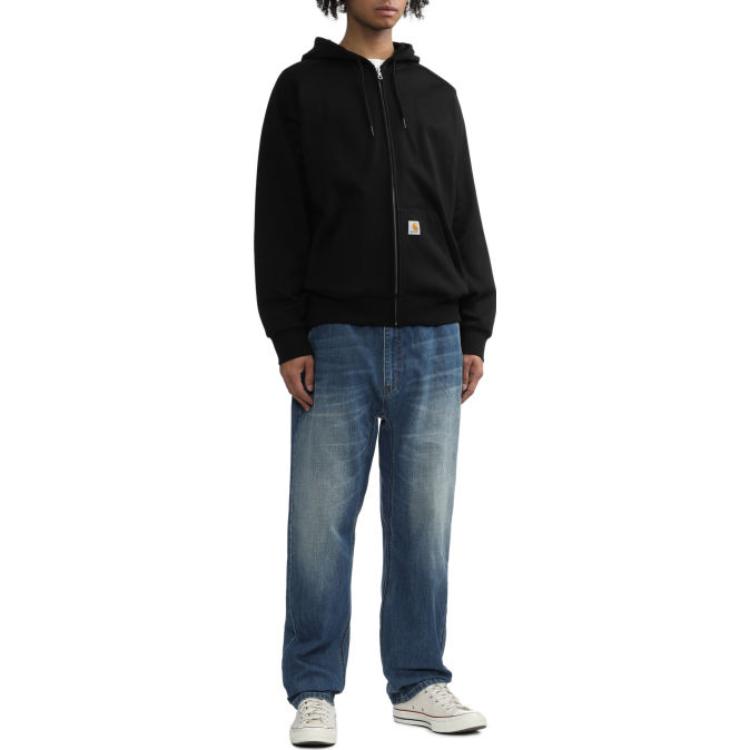 Carhartt WIP Black Zip-Up Raglan Hoodie Jacket CHXJKF23A045L 圖 4
